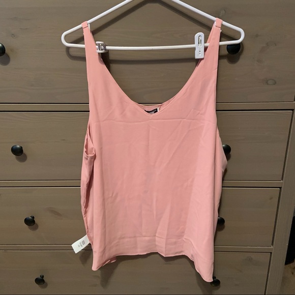 Light pink reversible tank top - Picture 3 of 5
